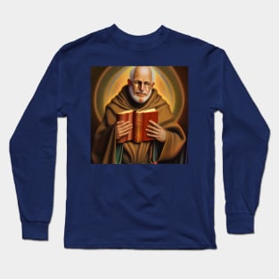 Friar Carl Jung and his Red Book Long Sleeve T-Shirt